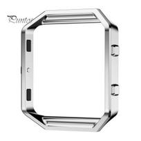 Stainless Steel Metal Smart Watch Frame Protective Case Shell for Fitbit Blaze sidabras