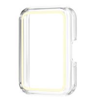 PC Protective Case For Samsung Galaxy Fit 3 Fit3 SmartWatch Shockproof Luminous Watch Screen Protector Cover Shell geltona