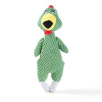 Pet Toys Screaming Chicken Plush Chewing Toys Squeezing Toys Colorful Chicken Stuffed Plush Dog Pet Product šviesiai žalios spalvos
