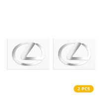 2/5/10 vnt. Automobilio 3D Metaliniai Lipdukai Auto Logotipo Decals Stilius Lexus F SPORT IS250 IS200 CT200h GS300 LS430 RX450h LX570 IS300