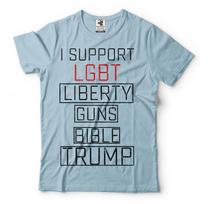 Donald Trump T shirt I Support LGBT Trump 2024 t shirt MAGA T shirt Trump 45 S