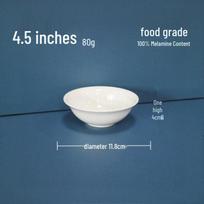 SEJA Commercial Melamine Rice & Soup Bowls