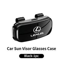 Automobilinis akinių nuo saulės laikiklis dėklas Akinių spaustukas Skydelio organizatorius Priedai Lexus CT ES GS NX IS250 CT200h IS300h ES300h RX400h NX
