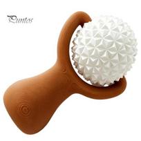Back And Neck Massager 3D Printed Massage Roller Ball, Ergonomic Handheld for Muscle Relief, Tool Portable Spiky Body Legs Arms Self Equipment kava