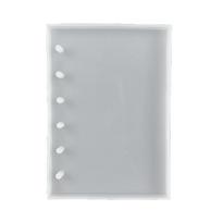 Resin Casting Shaker Mould Notebook Shape Silicone Material Jewelry DIY Supplies