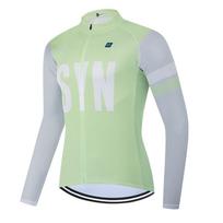 SYN road bike cycling suit long-sleeved men's moisture-absorbing breathable bicycle cycling top shock-absorbing cycling overalls autumn S