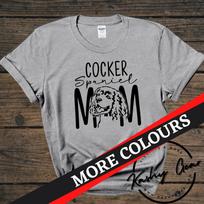 Cocker Spaniel Mom Shirt | English Cocker Spaniel Dog TShirt | Dog Mom Parent Lover | Christmas Gift For Dog Lovers T Shirt S