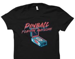 Pinball Shirt. Pinball Gift. Pinball Lover Shirt. Pinball Lover Gift. Arcade Pinball Shirt. Arcade Addict Gift. Pinball Flippin #OS5979 2XL