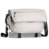 CONCEPT Camera 12L Large Capacity Sling Stylish Camera Shoulder DSLR Camera Adjustable Accessory Camera Camera Storage Photography Bag K&F Bag, Bag, balta