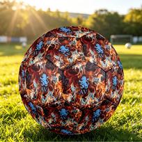 Aston Villa FootballPrinted Size 5 Soccer Ball, Anti Slip Adult Match Football Souvenir for Football Fans Size 5
