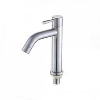 Sink Tap Bathroom Basin Faucet Deck Mounted Bathroom Faucet Stainless Steel Water Tap  Balcony Style A