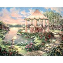 Cross Stitch Kit DIY Diamond Embroidery Park Diamond Painting Mosaic Home Decor 20X30CM