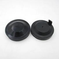 Chery Tiggo 3 10-16 priekinio žibinto galinis dangtelis, vandeniui atsparus dulkių dangtelis, sandarus guminis minkštas dangtelis, priekinio žibinto galinis dangtelis 1pcs with hole 75mm black