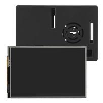 For Raspberry Pi 4B Set ABS Case Protective Shell 3.5in Display Heat Sink Screwdriver