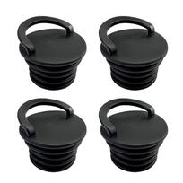 2/4Pcs PVC Scuppers Stopper Plug Kayak Drain Plug Water Stopper Boats Scupper Plugs Drain Holes Stopper Bung with Handle 4PCS