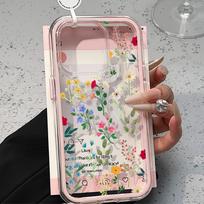 Piešiniais dekoruotas telefono dėklas iPhone 17 11 12 13 14 15 16 iPhone 17 12 13 14 15 16 Pro 17 12 13 14 15 16 Pro Max Aukštos kokybės piešiniais dekoruotas gyvūnų mielas telefono dėklas iPhone 11 rožinė