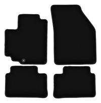 BASIC black velour floor mats for: Suzuki Alto VIII hatchback (2009-2015)