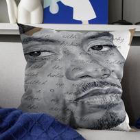 Pop Hip Hop Rap Star Singer NAS BIG Music Album Pillow Gifts Home Office Furnishings Bedroom Sofa Car Cushion Cover case 45x45cm 16x16Inch