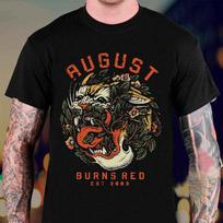 Vintage August Burns Red Black Heavy Cotton All Size Shirt  BL189 Unisex T-Shirt L