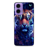 Majestic Tiger Phone Case For Motorola Moto G77 G17 G67 G57 G56 G15 G86 G54 Power 5G G24 G04 G05 G06 G84 G85 G55 E15 E14 Cover Moto G57 5G gray