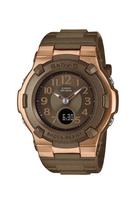 Rudas [Casio] Baby-G laikrodis, Radijo bangomis valdomas, saulės energija maitinamas, BGA-1100DC-5AJF, Moteriškas, ruda