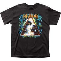 Def Leppard Hysteria Mens T Shirt Music Classic Concert Rock Band Tee New Black XXL