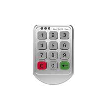 ABS Steel Key and Keypad Unlock Way  Durable Anti-Theft Marine Electronic Smart Locker Lock ABS Door with (Silver,Wood Door&Plastic&Furniture lock) sidabras