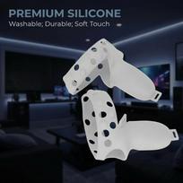 Silicone Controller Protector VR Controller Cover for Oculus Quest 2 Controller Protection balta