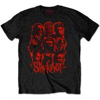 Slipknot T Shirt We Are Not Your Kind Red Patch Band Logo Official Mens Black M