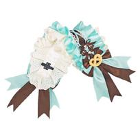 Charm Ruffle Lace Hairband For Women Girl Anime Maid Costume Headwear for Theme Event and Cosplay Party DressingUp mėtų žalios spalvos