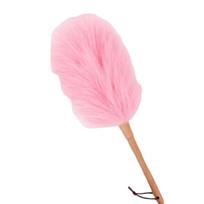 Anti Static Wool Duster Soft Brush Wool Dust Collector Car Cleaning Dust Duster  Daily Use M rožinė
