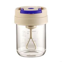 300ml Rotating Blender Mug Portable High Speed Stirring Cup Self Mixing Coffee Mug  Travel raudona