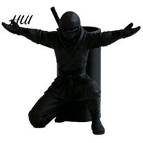 Handmade Office Accessory 3D Printed Ninja Pen Holder for Desk PLA Organizer Classroom Supplies Pencils Markers Unique Gift Students Teachers Fans juoda
