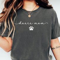 Comfort Colors Doxie Mom Shirt, Dachshund Owner T-Shirt, Dachshund Mom Gift , Wiener Dog Tee, Doxie Mom Shirt, Weenie Dog Shirt Gift for Mom S