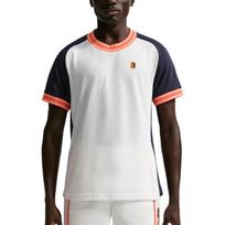 NikeCourt Heritage Men's Short-Sleeve Tennis Top FN0318-133 2XL gray