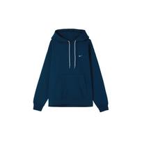 Nike Sweatshirts Unisex Blue Hooded Moderate Regular DA0316-460 M