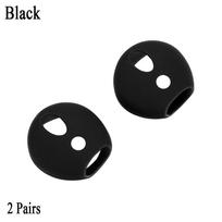 Protective Anti Slip Soft Earphone Tips Noise Isolating Replacement Eartips Silicone Case Cover juoda