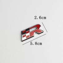 Automobilio metalinis emblemos ženklelis lenktynių logotipo lipdukas automobilio kėbulo ženklelio lipdukai išoriniai priedai Style-1