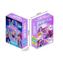 kpop Raganių medžioklė anime prekių nuotraukų lipdukas atvirukas Lomo kortelė