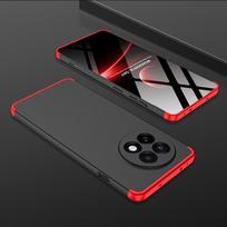 OnePlus 13R Ultra-Thin Frosted Protective Phone Case - Simple Business Style for Men and Women OnePlus-13R raudona juoda spalva
