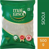 MAI RASOI Premium Sooji Rava 500 g Pouch Pack Of 1 Fine Wheat Semolina For Upma Idli Dosa Halwa Kheer Baking Home