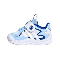 Adidas Sportswear Fabric Flexifin I Mesh Velcro Three Stripes Non-Slip Wear-Resistant Breathable Low-Top Walking Shoes Baby Shoes KH6635 25½