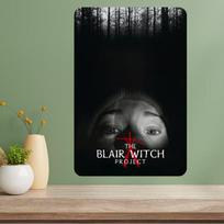Blairo raganos projektas Klasikinis filmas Metalo plakatas 20x30cm（7.8x11.8inch）