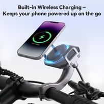 Yolin YL-W1 Phone Holder wireless charging Accessories for Bicycle Ebike360° direction rotation Phone mount juoda