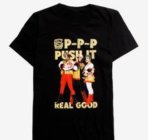 Vintage Salt-N-Pepa Push It Girls Black Cotton Unisex Shirt Full L