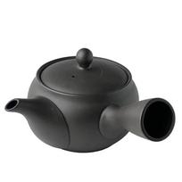 Tokoname Ware Teapot 310ml with Stainless Steel Mesh Strainer - Black juoda