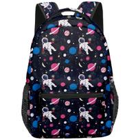 Classic Novelty Cool Space astronaut student Bookbag Notebook Backpacks 3D Print Oxford Waterproof Boys/Girls Travel Backpacks