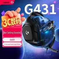 Logitech G431 Over-Ear Gaming Headset with Virtual 7.1 Surround Sound