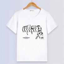 Anime JoJos Bizarre Adventure Summer Short Sleeve Cartoon Print White Modal Women And Men T-Shirt 4XL