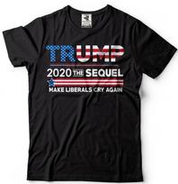 ReElect Donald Trump 2024 Make Liberals Cry TShirt Political Election Tshirt S